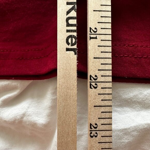 Nautica Long Sleeve Crew Neck T-Shirt Kids XL Pomegranate Red 100% Cotton - Picture 9 of 11